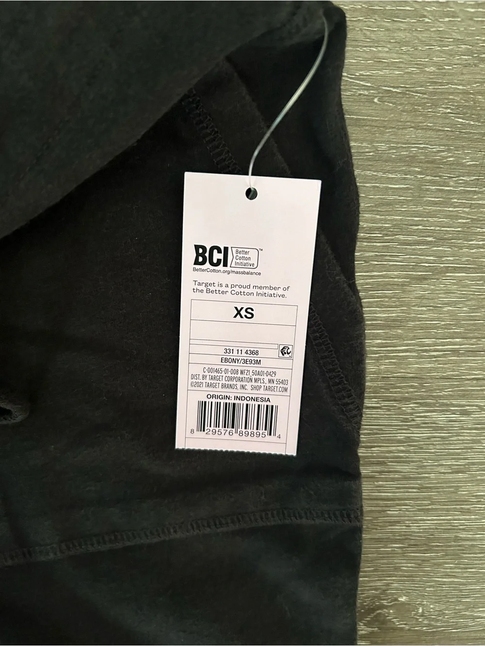 NWT XS Wild Fable Ebony Black Faded High Rise Joggers